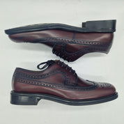 BLUCHER PICADO EN PIEL BURDEOS - 72220