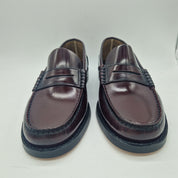 CASTELLANO DE ANTIFAZ EN PIEL BURDEOS - 72349