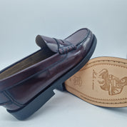 CASTELLANO DE ANTIFAZ EN PIEL BURDEOS - 72349