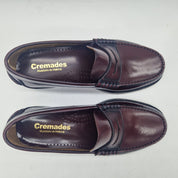 CASTELLANO DE ANTIFAZ EN PIEL BURDEOS - 72349