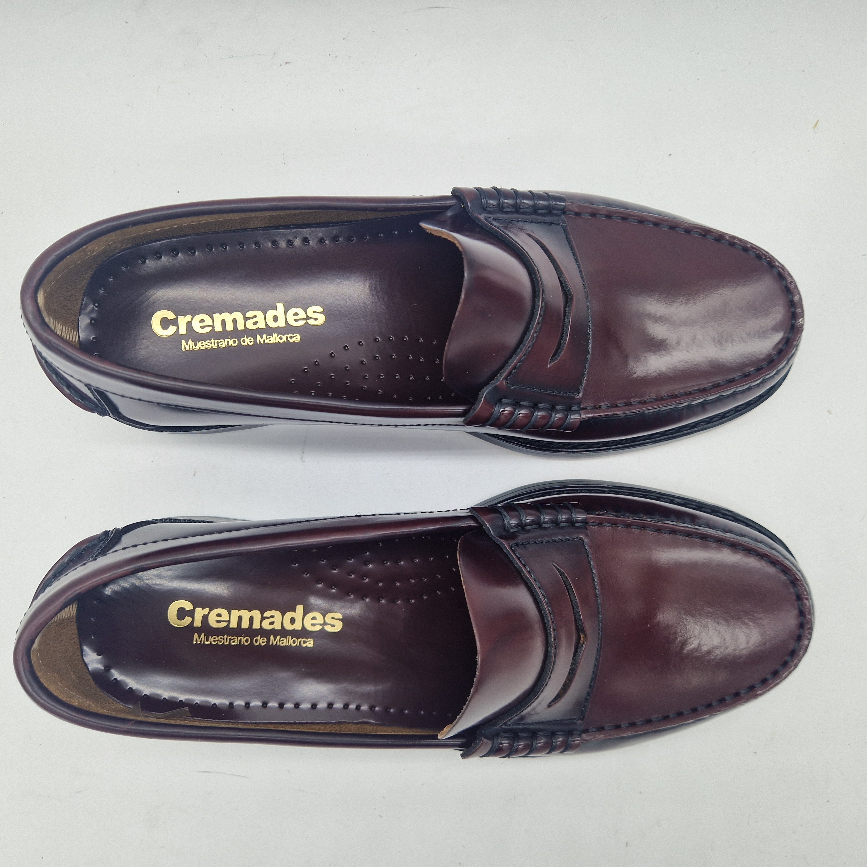 CASTELLANO DE ANTIFAZ EN PIEL BURDEOS - 72349