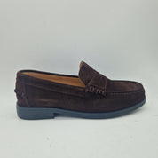 CASTELLANO DE ANTIFAZ EN SERRAJE MARRÓN - 72351