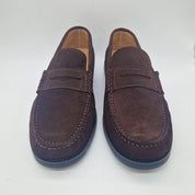 CASTELLANO DE ANTIFAZ EN SERRAJE MARRÓN - 72351