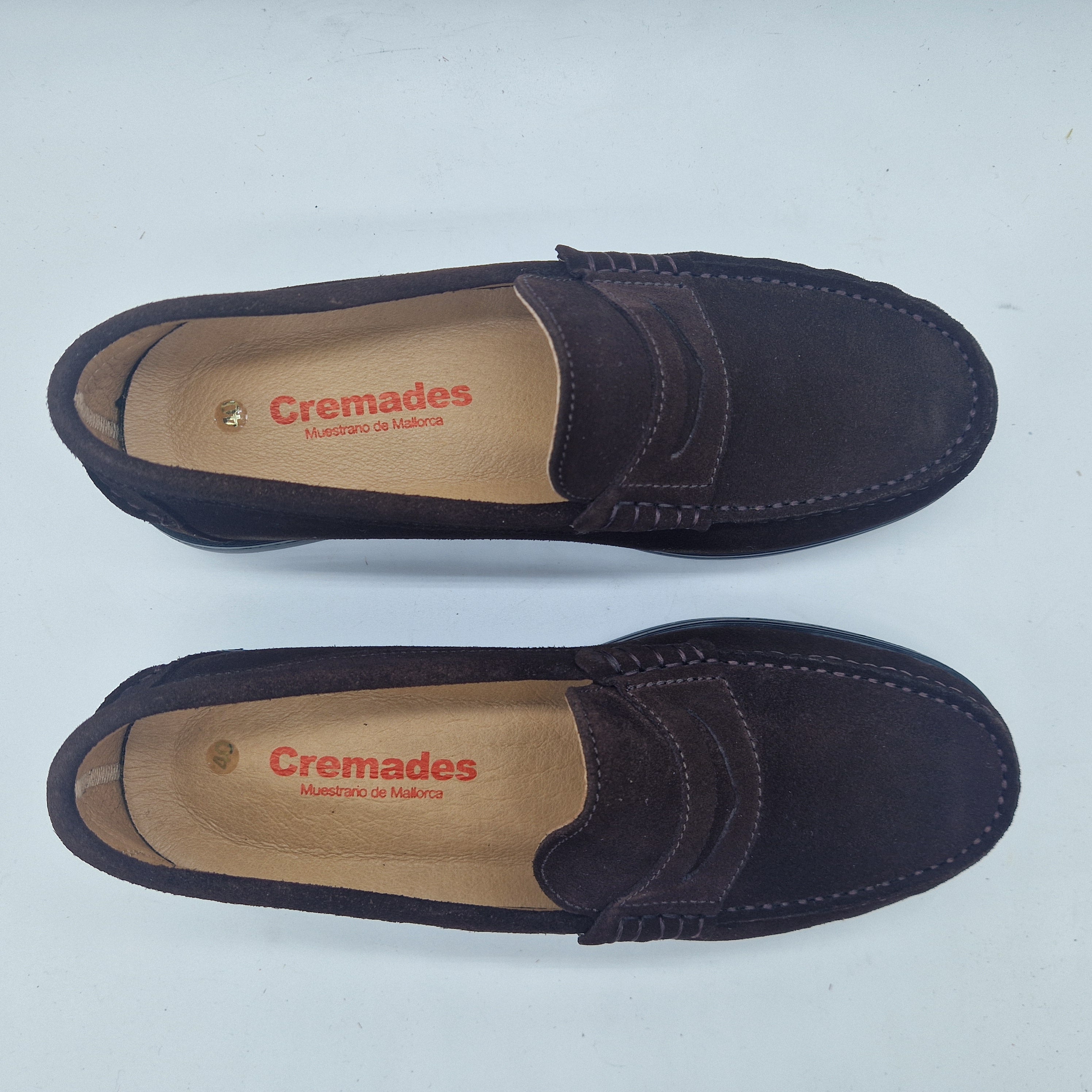 CASTELLANO DE ANTIFAZ EN SERRAJE MARRÓN - 72351