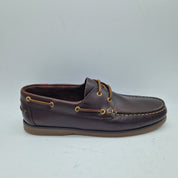 NAÚTICO EN PIEL ENGRASADA MARRÓN - 72394