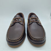 NAÚTICO EN PIEL ENGRASADA MARRÓN - 72394