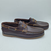 NAÚTICO EN PIEL ENGRASADA MARRÓN - 72394