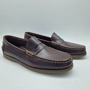 NAÚTICO EN PIEL ENGRASADA CUERO - 72396