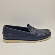 NAÚTICO ANTIFAZ EN PIEL MARINO - 72397