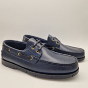 NAÚTICO EN PIEL ENGRASADA MARINO - 72400