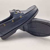 NAÚTICO EN PIEL ENGRASADA MARINO - 72400