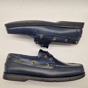 NAÚTICO EN PIEL ENGRASADA MARINO - 72400