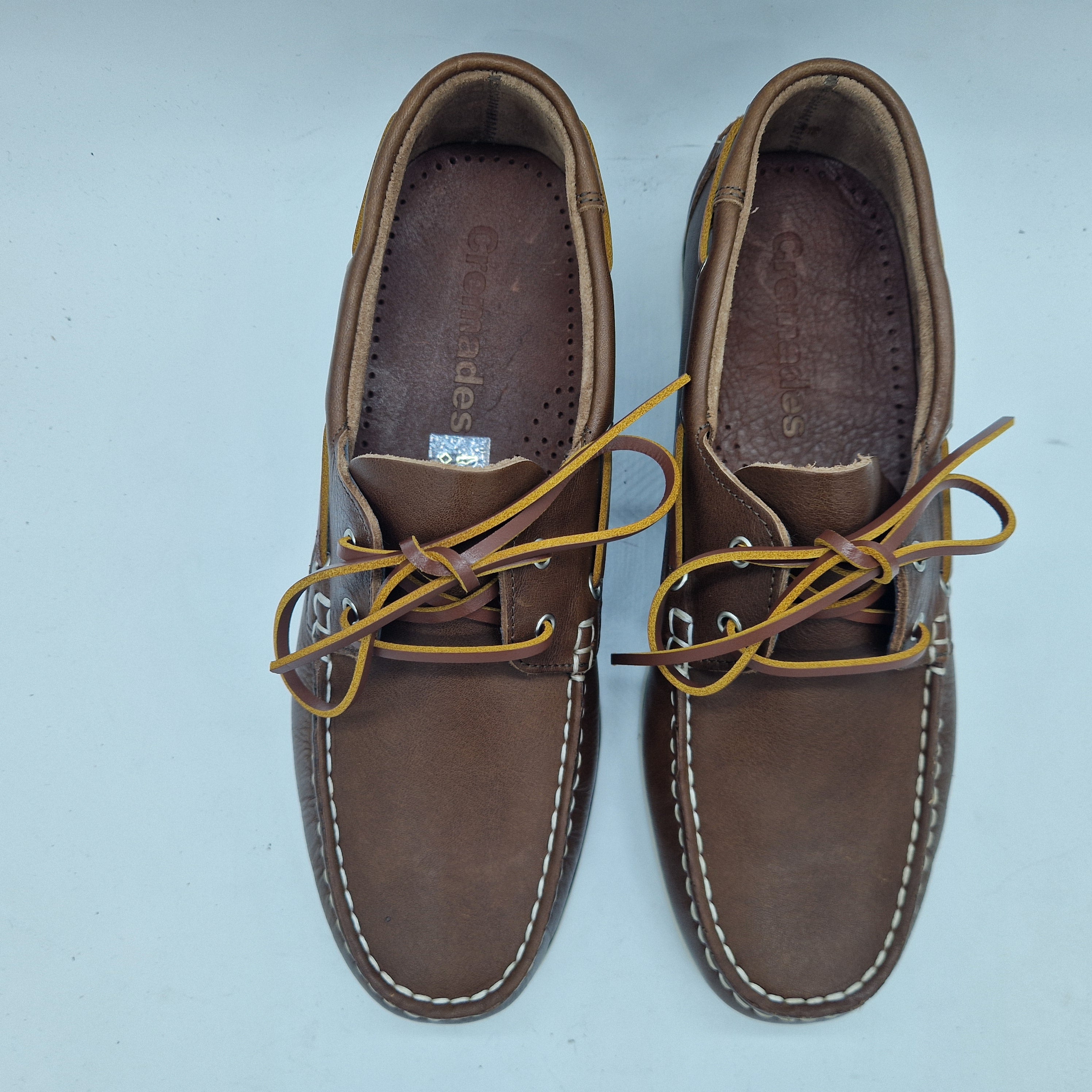 NAÚTICO EN PIEL MARRÓN - 72408