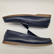 NAÚTICO EN PIEL ENGRASADA MARINO - 72421