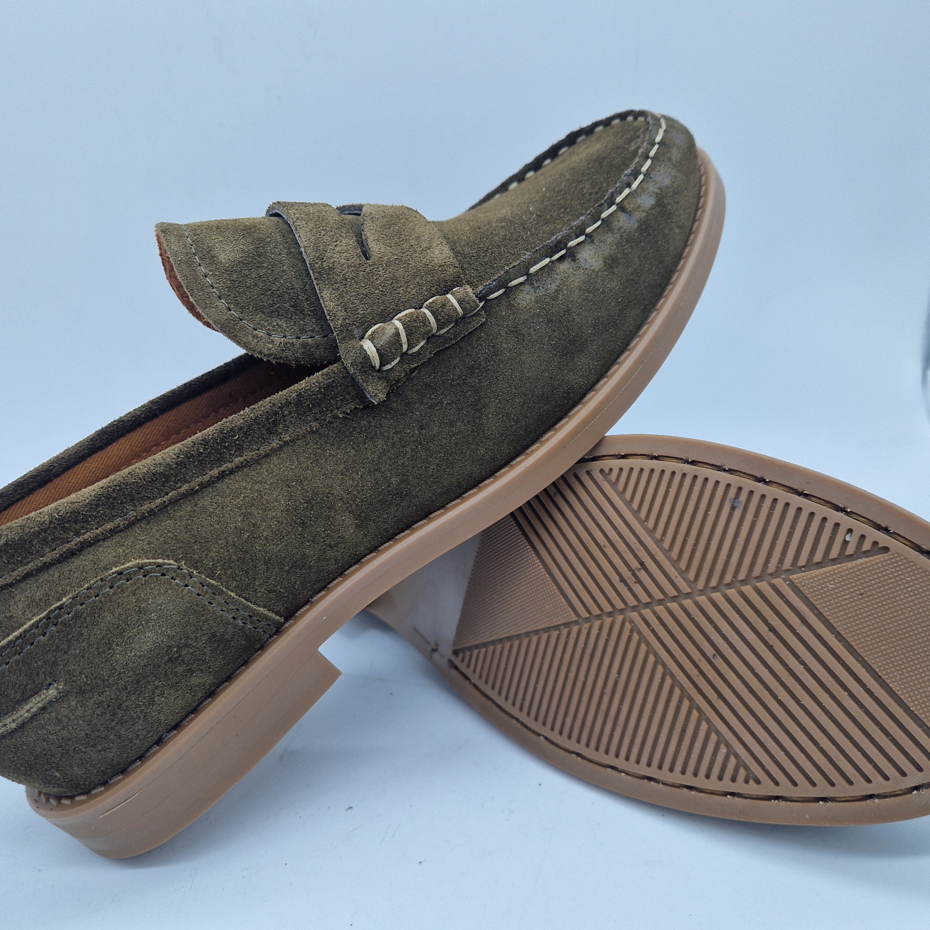 MOCASÍN EN SERRAJE KAKI - 72446