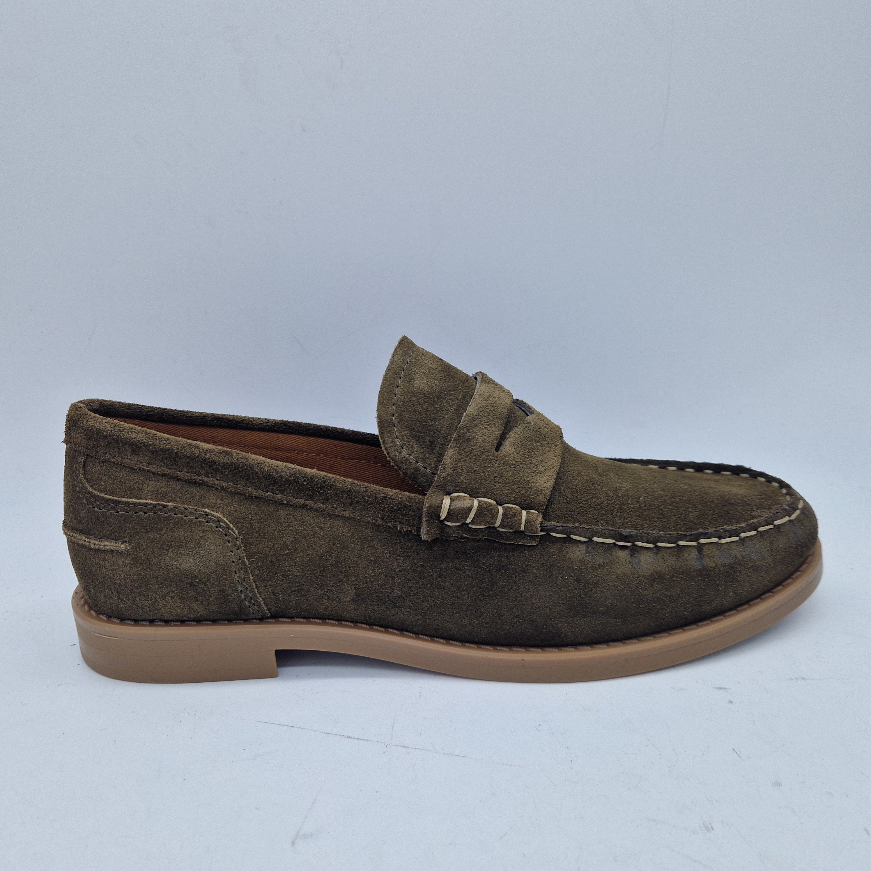 MOCASÍN EN SERRAJE KAKI - 72446