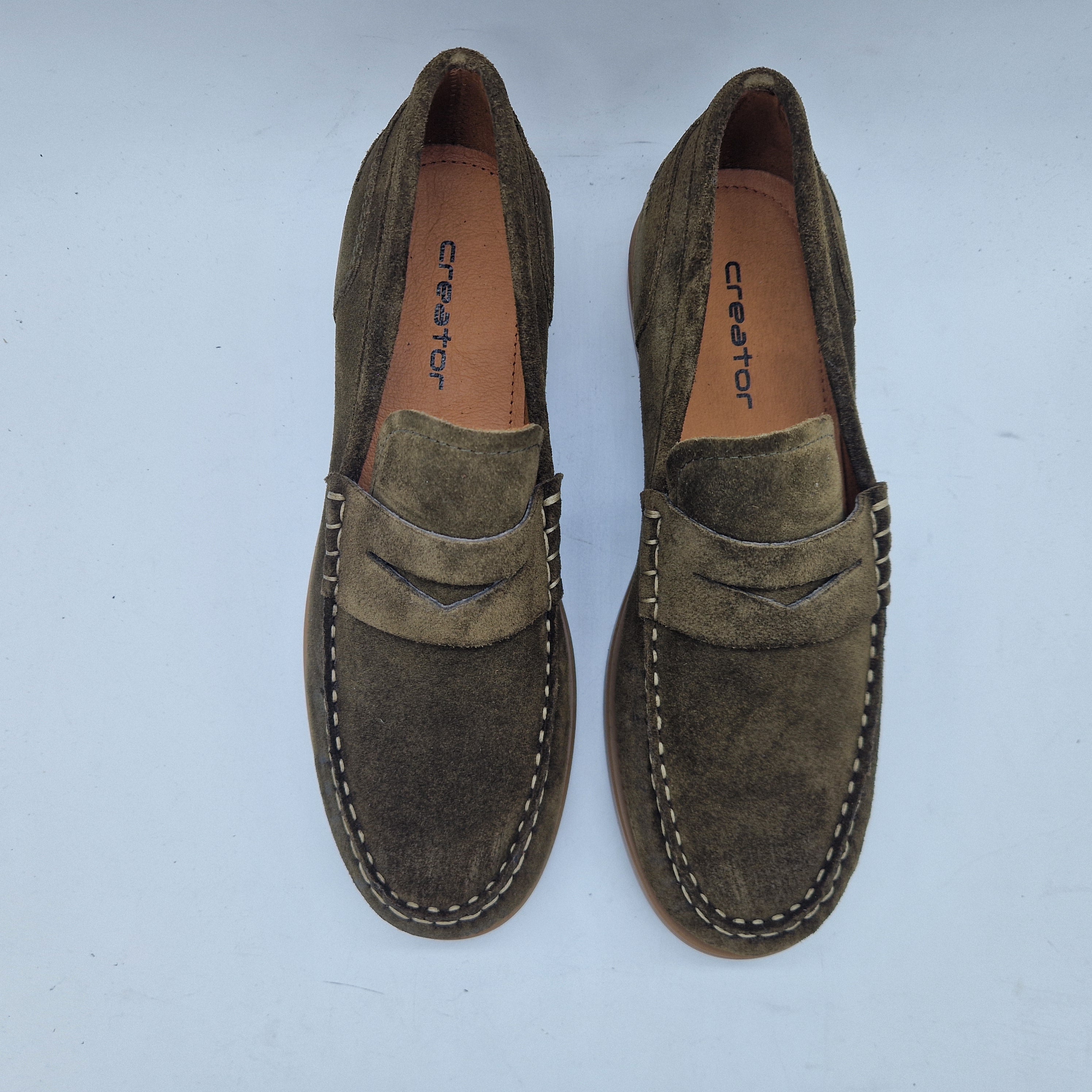 MOCASÍN EN SERRAJE KAKI - 72446