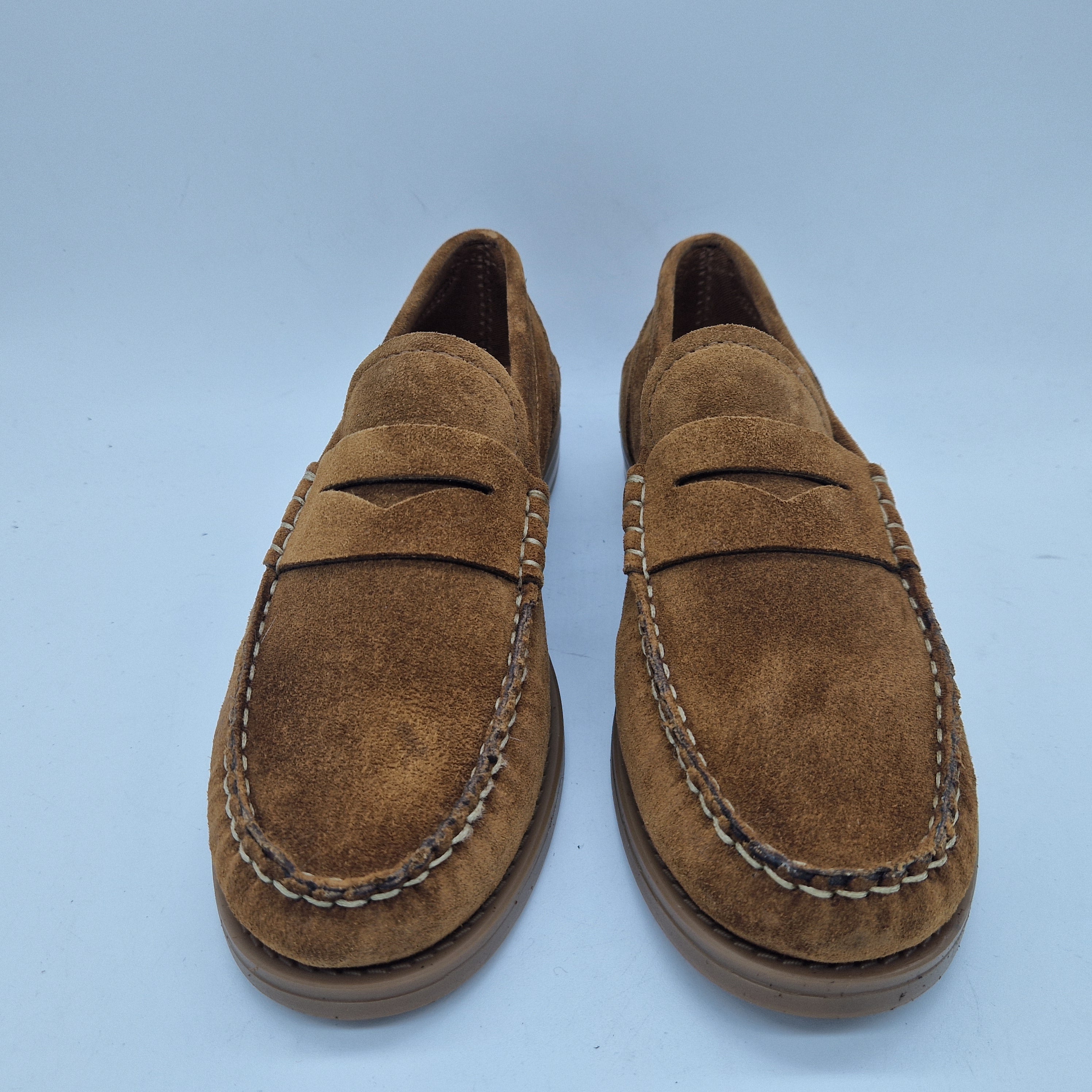 MOCASÍN EN SERRAJE CUERO - 72447