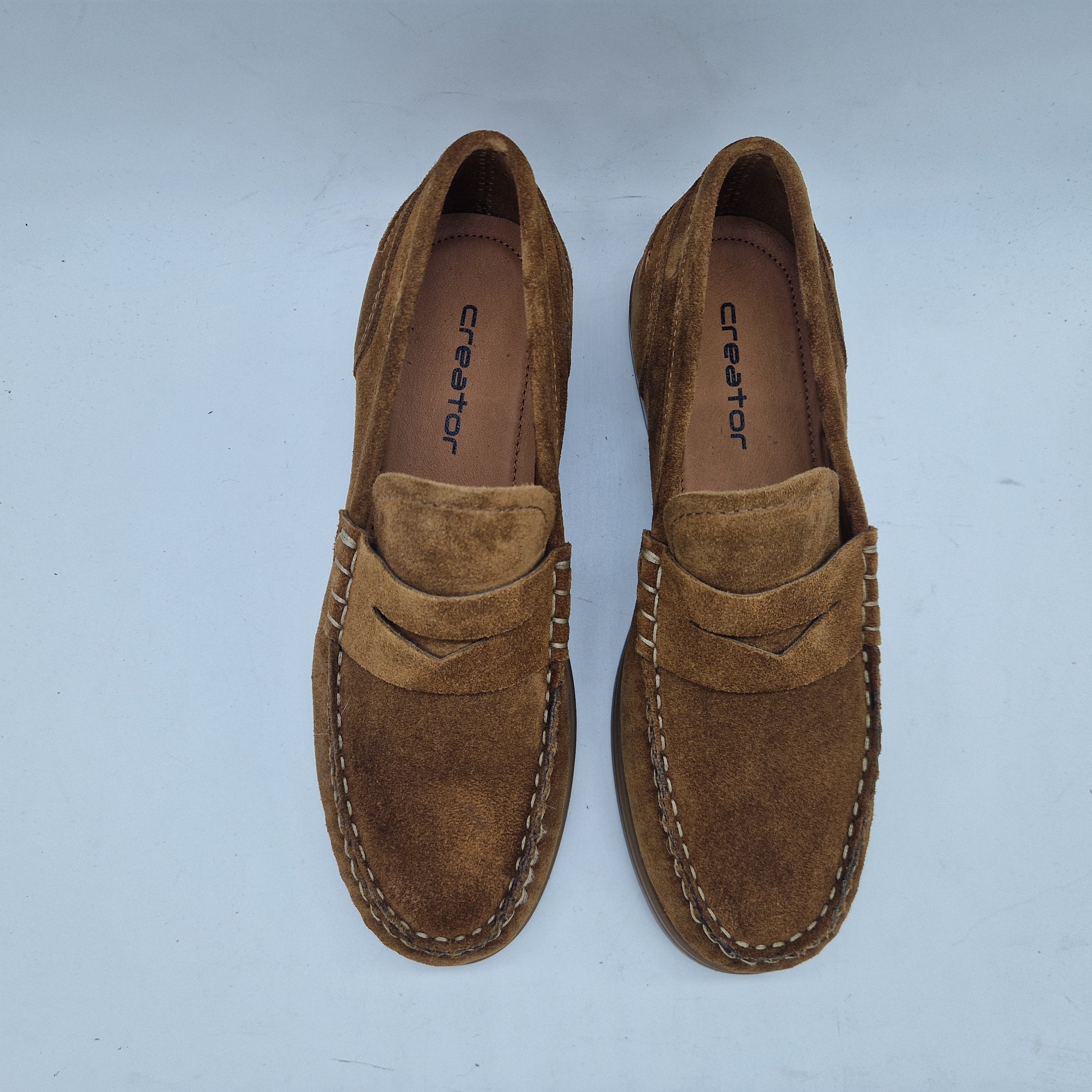 MOCASÍN EN SERRAJE CUERO - 72447