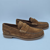 MOCASÍN EN SERRAJE CUERO - 72447