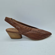 SALÓN TROQUELADO EN PIEL CUERO - 72453