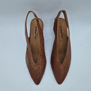 SALÓN TROQUELADO EN PIEL CUERO - 72453