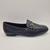 MOCASÍN EN PIEL NEGRA - 72469