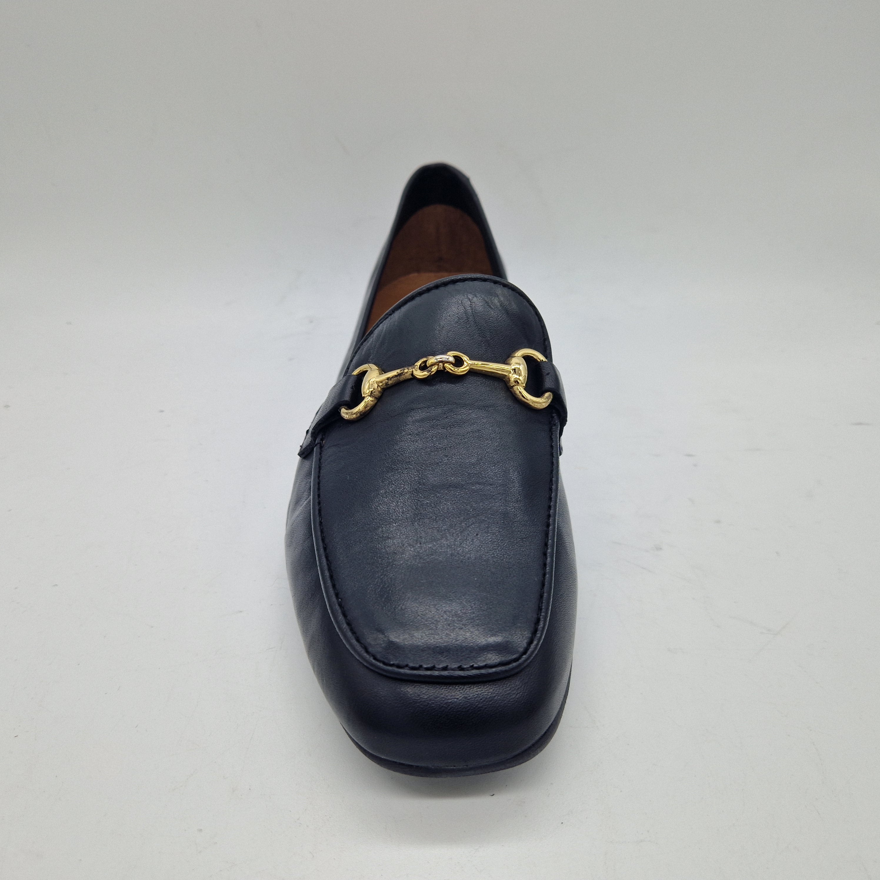 MOCASÍN EN PIEL NEGRA - 72469