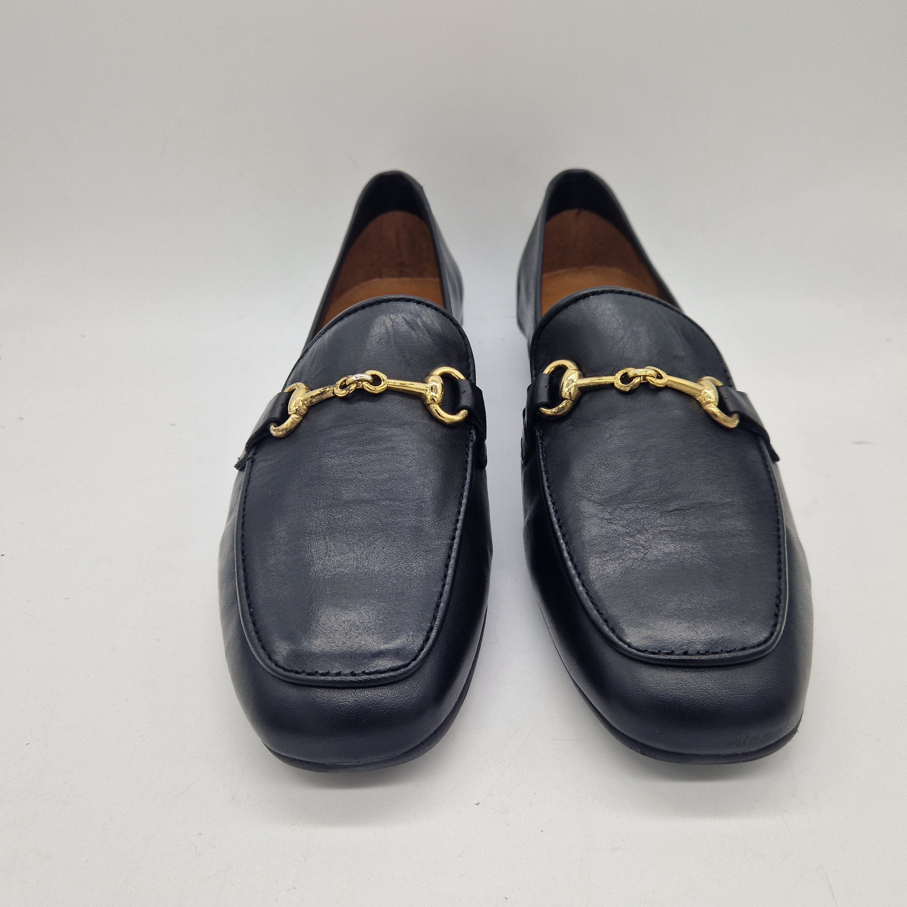 MOCASÍN EN PIEL NEGRA - 72469