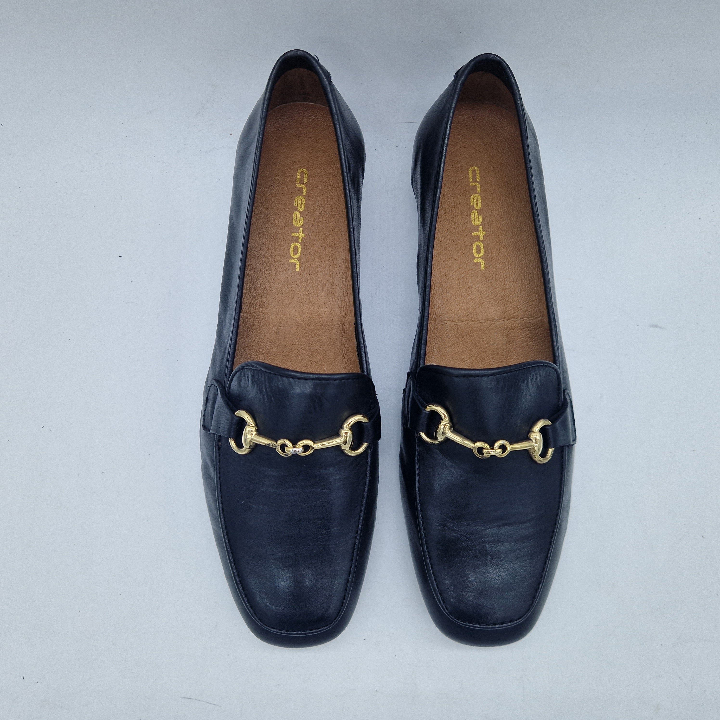 MOCASÍN EN PIEL NEGRA - 72469