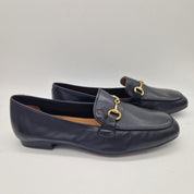 MOCASÍN EN PIEL NEGRA - 72469