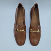 MOCASÍN EN PIEL CUERO - 72470