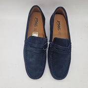 Mocasines KIOWA SERRAJE MARINO de IMAC SPA, calzado de piel en color marino con diseño clásico y cómodo para uso diario.
