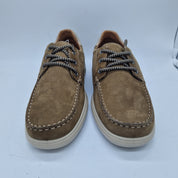 NAÚTICO EN PIEL TAUPE - 72497