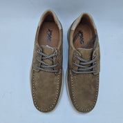 NAÚTICO EN PIEL TAUPE - 72497