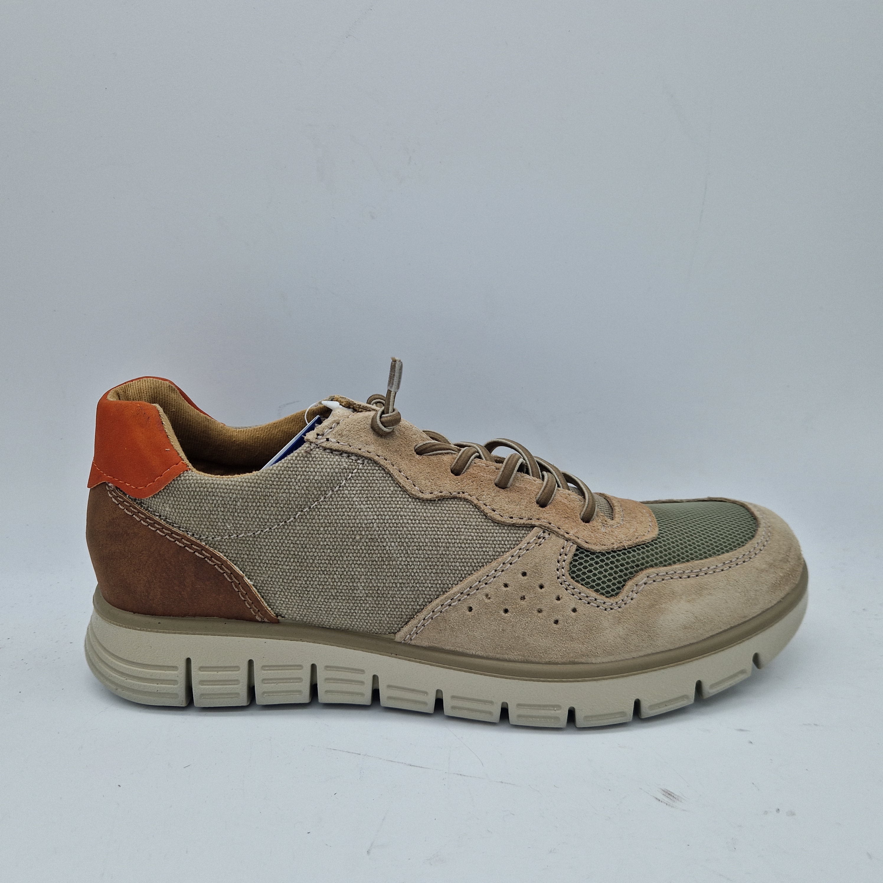 DEPORTIVO EN TEJIDO TAUPE - 72504
