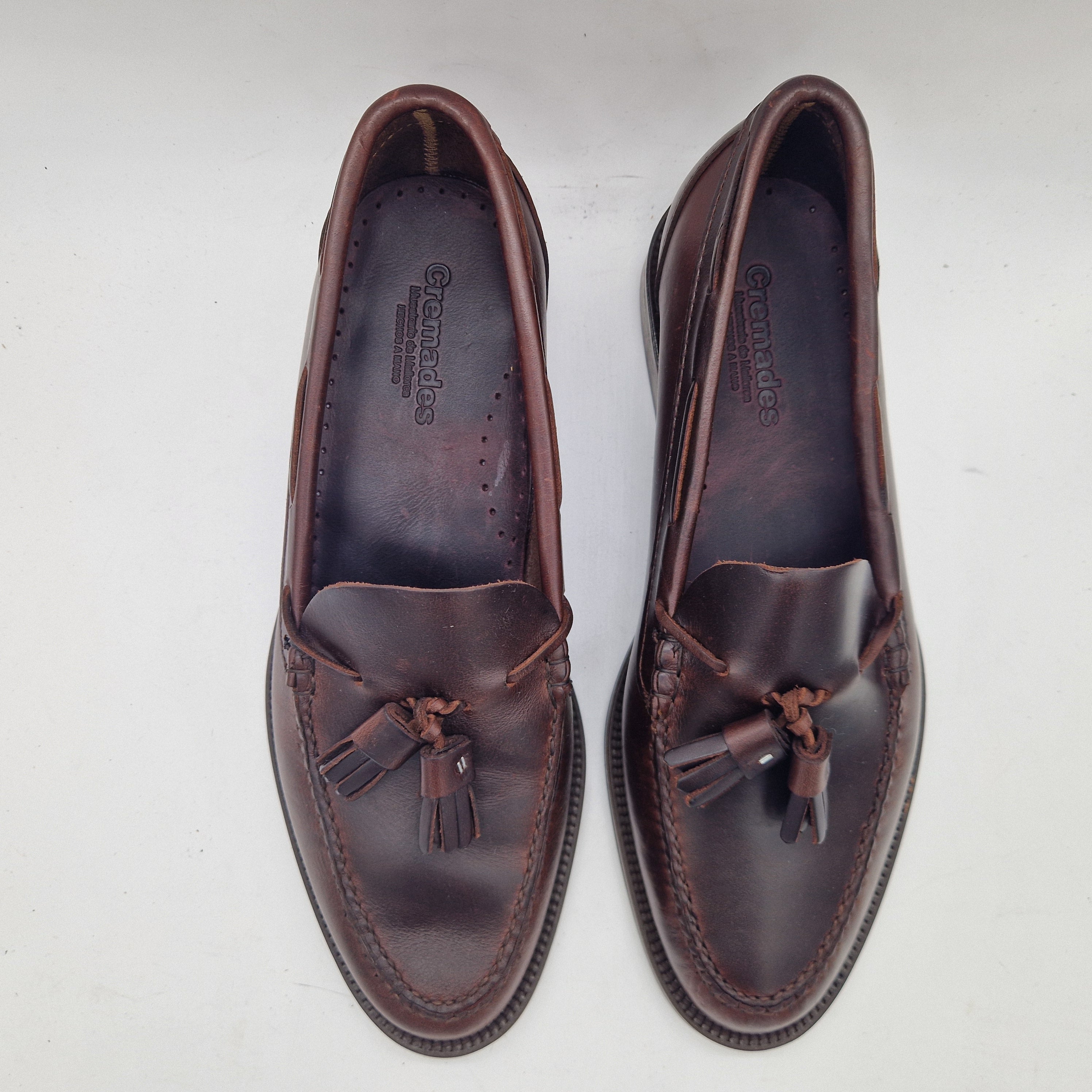 CASTELLANO BORLAS PIEL ENGRASADA MARRÓN - 72639