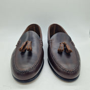 CASTELLANO DE BORLAS EN PIEL ENGRASADA CUERO - 72699