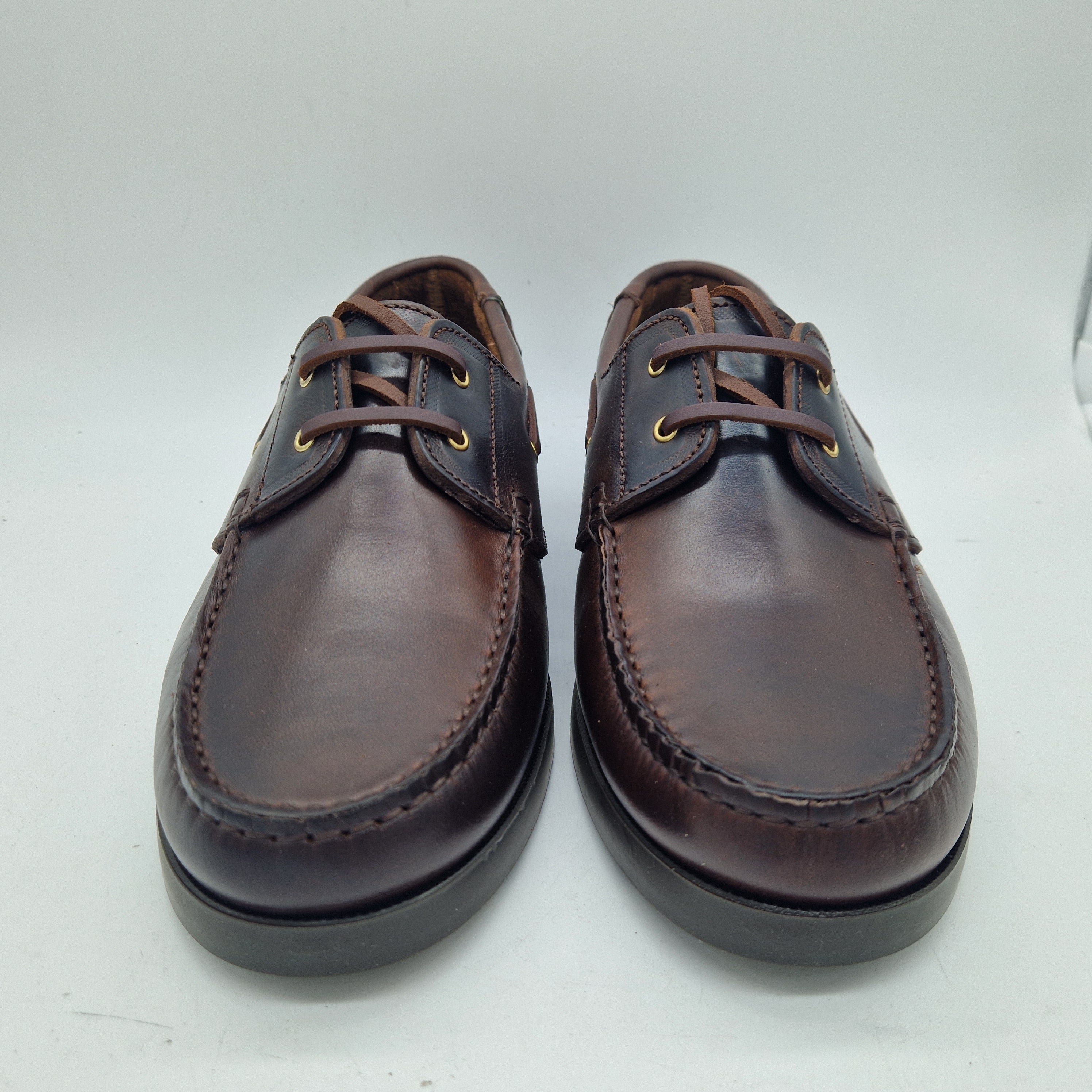 NAÚTICO EN PIEL ENGRASDA MARRÓN - 72705