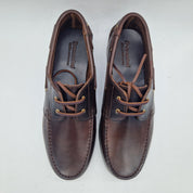 NAÚTICO EN PIEL ENGRASDA MARRÓN - 72705