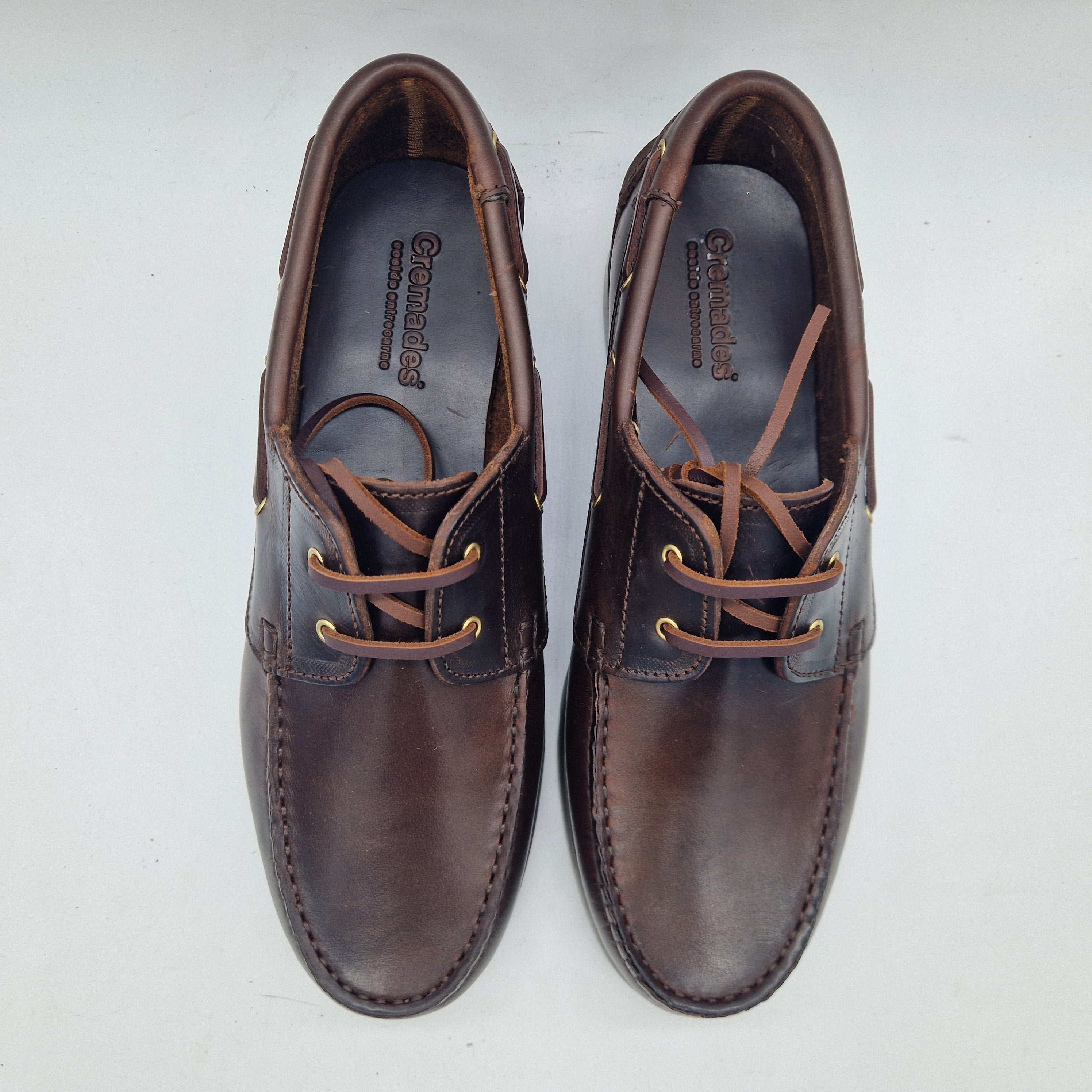 NAÚTICO EN PIEL ENGRASDA MARRÓN - 72705