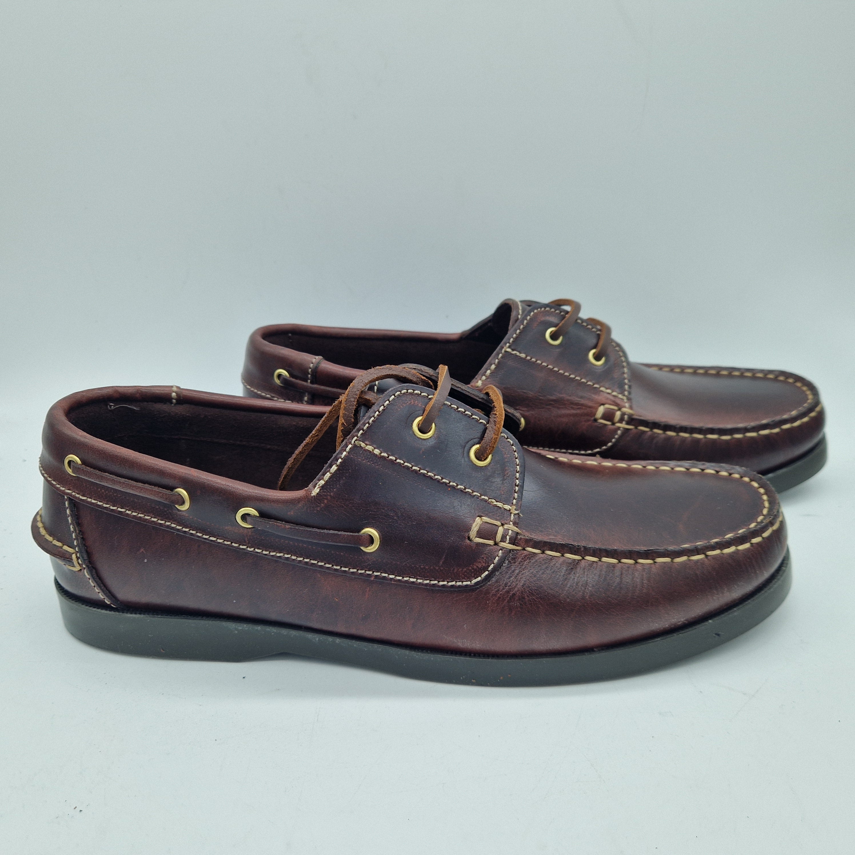 NAÚTICO EN PIEL ENGRASDA BURDEOS - 72706