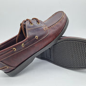 NAÚTICO EN PIEL ENGRASDA BURDEOS - 72706