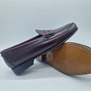 CASTELLANO DE ANTIFAZ EN PIEL BURDEOS - 72707