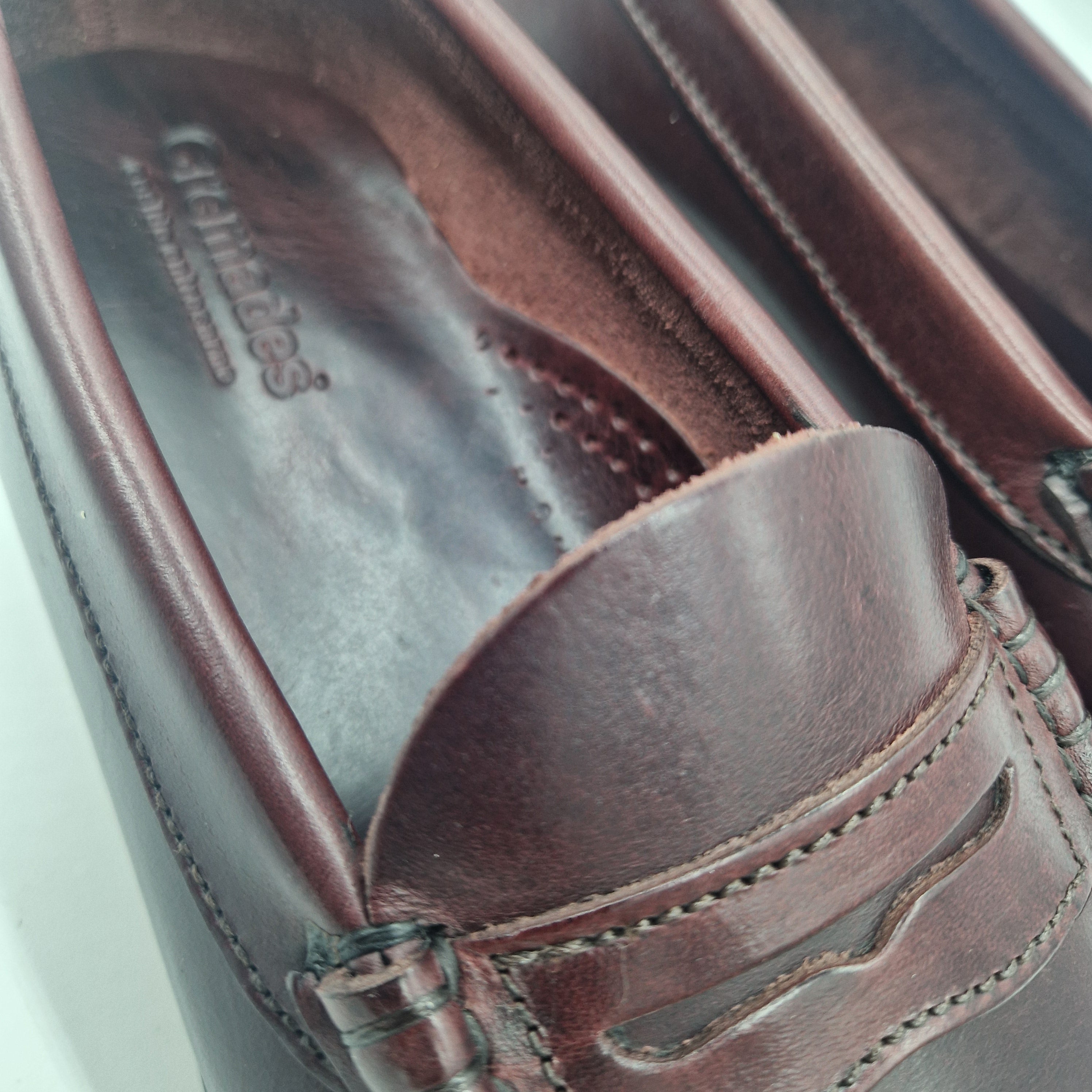 CASTELLANO DE ANTIFAZ EN PIEL BURDEOS - 72707