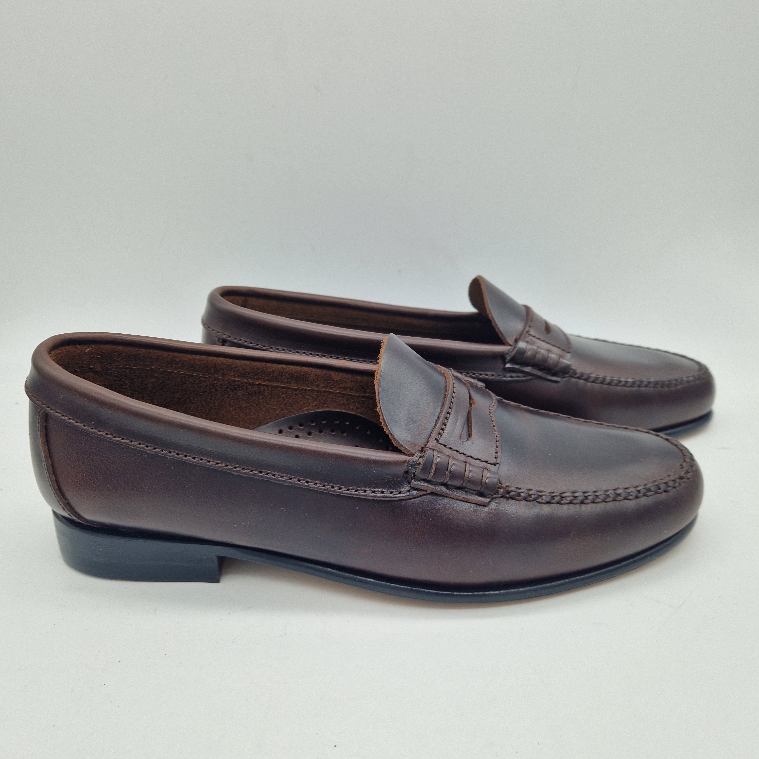 CASTELLANO DE ANTIFAZ EN PIEL ENGRASADA MARRÓN - 72709