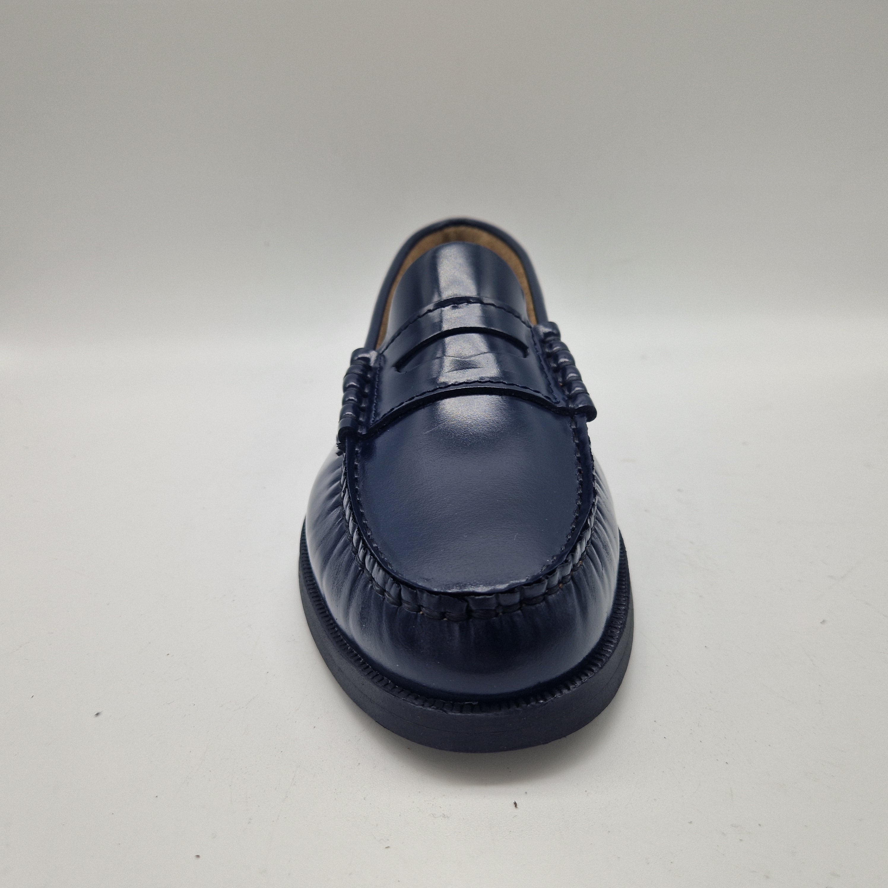 MOCASÍN EN PIEL MARINO