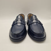 MOCASÍN EN PIEL MARINO