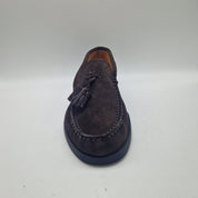MOCASÍN EN SERRAJE MARRÓN