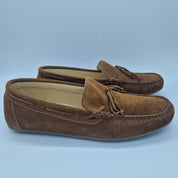 Mocasines Peachtfor Kiowa en serraje de cuero en color natural, detalle de diseño elegante y cómodo para uso diario.